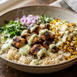 Street Corn Chicken Rice Bowl Recipe