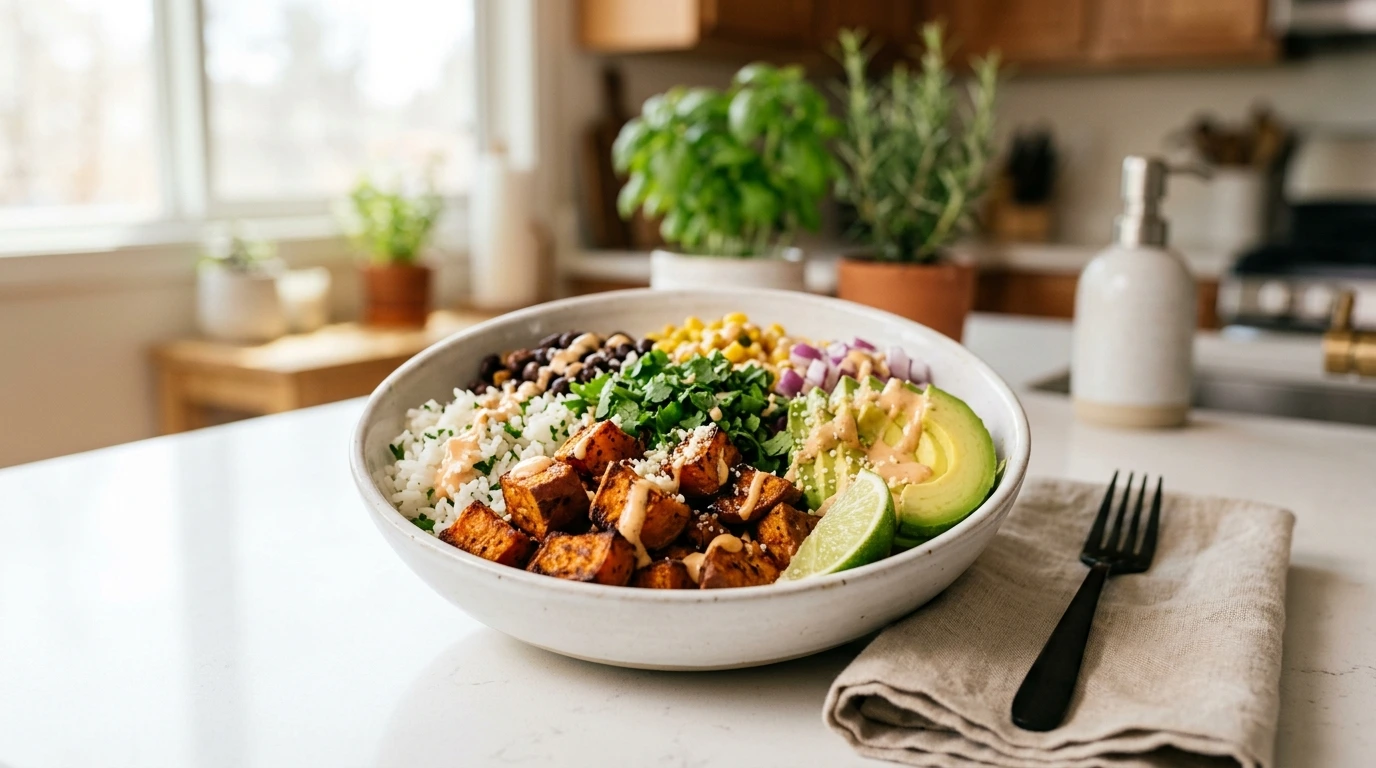 Sweet Potato Burrito