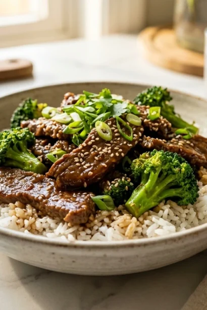 Chinese Beef and Broccoli