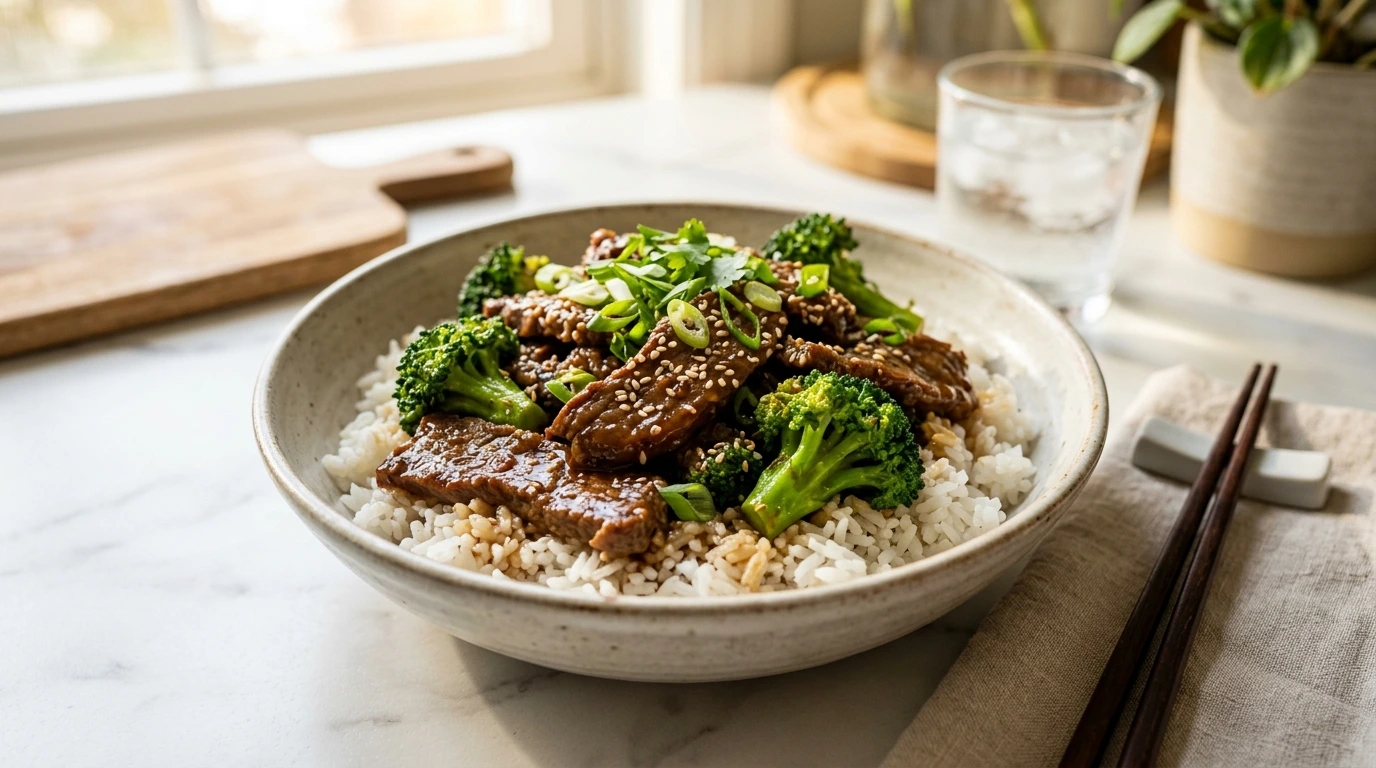 Chinese Beef and Broccoli