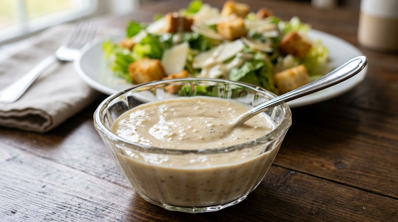 Creamy Caesar dressing