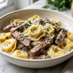 Garlic Steak Tortellini