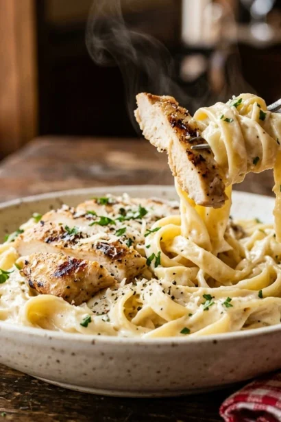 Creamy Chicken Alfredo Recipe