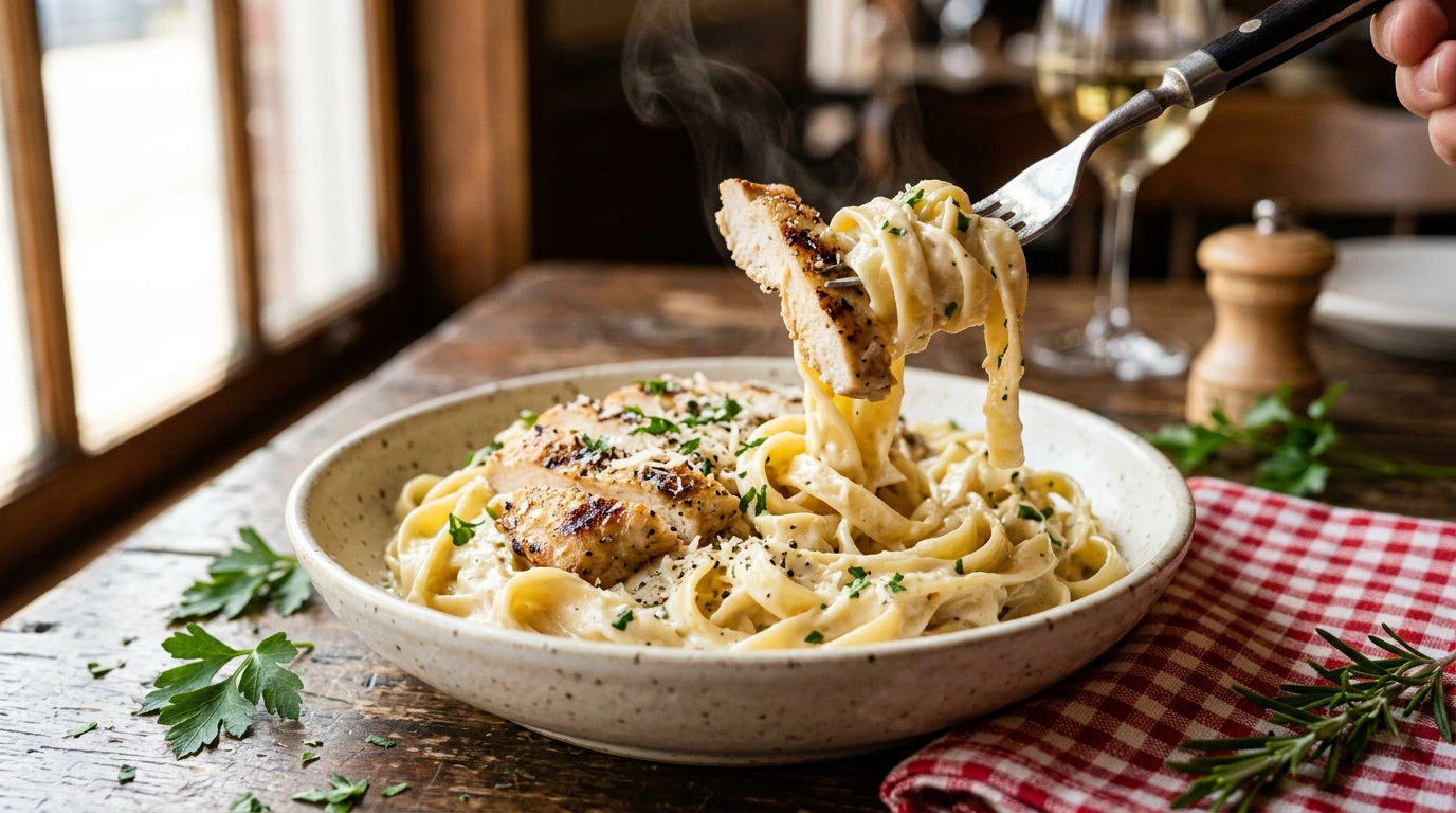 Creamy Chicken Alfredo Recipe