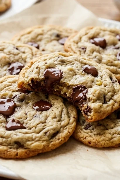 Banana Bread Chocolate Chip Cookies