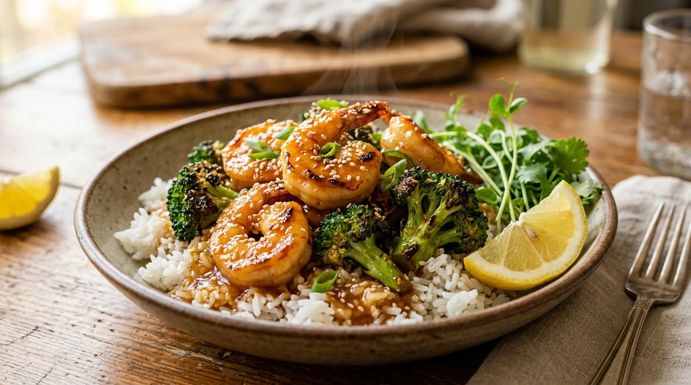 Honey Garlic Shrimp