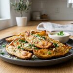 Garlic Parmesan Potato Wedges